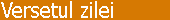 Versetul zilei